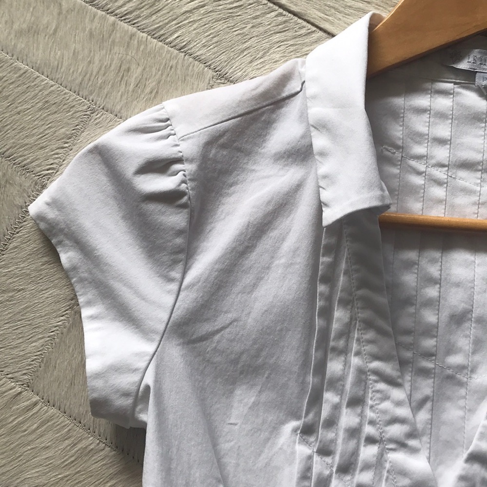 Very Structured Cotton Blouse - image 4